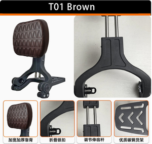 <span class=keywords><strong>Scooter</strong></span> pliable en aluminium TORST Benda Jinjira 350NEO, dossier de moto universel télescopique à haute résilience pour siège arrière - Product Image 6