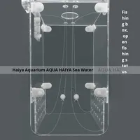 Tanque de Aislamiento Tres en Uno Longxiang Palace, Trampa para Agua de Mar, Acrílico Ecológico, 1L, Anillo de Alimentación para Peces, Caja de Pesca D1-120