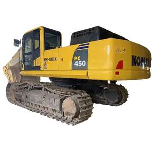 Construcción usada Komatsu PC450 Precio de excavadora sobre orugas Maquinaria excavadora de segunda mano para la venta - Product Image 1
