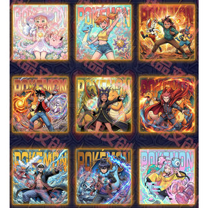 Aimant de réfrigérateur personnalisé en acrylique sur le thème de l'anime japonais Pokémon, de haute qualité, cadeau surprise, fan art, booster de jeu de société - Vente en gros MS - Product Image 3