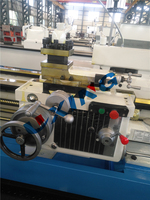 Mesin Bubut Torno Manual Konvensional CA6180 Baru dengan DRO 2 Axis Big Bore 1m 2m 3 Meter Spesifikasi