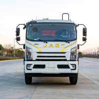 Camion à ordures compacteur Euro 6 RHD 4x2 Diesel Manuel JAC Junling S9 15cbm pour l'assainissement municipal en Afrique du Sud