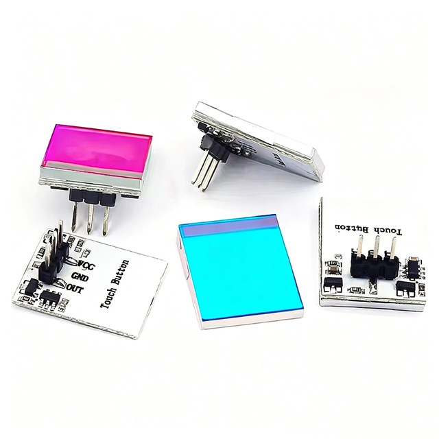 HTTM Series Capacitive Touch Switch Button Module Red/Blue/Yellow/Green/Colorful