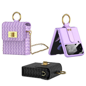 GKK meilleure vente de coques de téléphone en cuir PU pour samsung <span class=keywords><strong>Z</strong></span> Flip3 Flip4 - Product Image 2