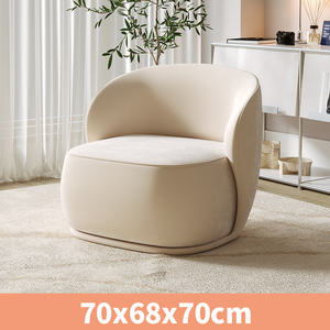 Conjunto de Sillón Individual y Mesa de Centro de Diseño Moderno para Área de Descanso, Estilo Celebridad - Product Image 3