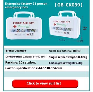 Mini Botiquín de Primeros Auxilios Portátil, Rojo, Impermeable, para Emergencias Veterinarias, Producto de Seguridad para Acampar, Supervivencia, Caja para Mascotas - Product Image 2