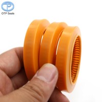 Seal Uhmwpe Pegas Dalam untuk Bagian Ujung, Seal Kustom Tahan Abrasi, Polietilena Berat Molekul Ultra Tinggi, Pegas Logam, Pabrik