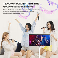 Televisor Inteligente Portátil Blanco de 21.5 Pulgadas con Android 13, 6GB+128GB, Full HD 1080p, Pantalla Táctil de 10 Puntos, Ruedas Móviles, Señalización Digital Interactiva