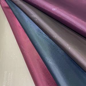 Vải lót <span class=keywords><strong>Taffeta</strong></span> <span class=keywords><strong>Polyester</strong></span> 190T trơn nhuộm màu, họa tiết dập nổi tùy chỉnh, cảm giác mềm mại hoàn hảo - Product Image 5