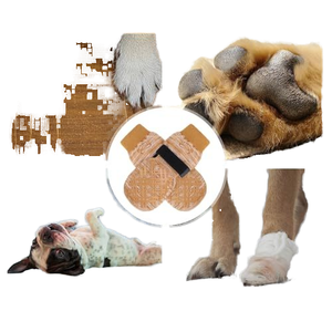 पालतू सामान थोक आरामदायक गैर पर्ची पालतू उपकरण जूते कुत्ते मोजे गैर-पर्ची वाटरप्रूफ पालतू मोजे - Product Image 2