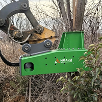 Herramienta Hidráulica para Cortar Árboles, Cizalla para Excavadora, para la Liquidación de Terrenos Forestales