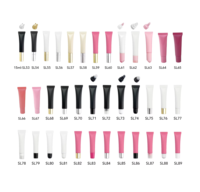 Gloss à lèvres végétalien haute pigmentation en tube souple avec applicateur métallique, marque privée, huile à lèvres, maquillage pour les lèvres en gros