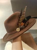 Épingle à chapeau personnalisée en plumes de coq pour chapeau de cowboy, chapeau fedora, costume, accessoire de coiffure, artisanat DIY