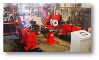 Kipas Atap Hisap Asap Tahan Api Seri HTF-D-6.5 Aliran Aksial 380V Suhu Tinggi 280C Motor Baja Karbon Elektrik
