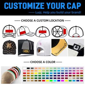 Casquettes de baseball de haute qualité en gros d'usine, casquettes de camionneur brodées en 3D avec logo personnalisé, visière incurvée, casquette snapback sport - Product Image 6