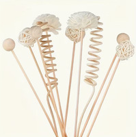 Bâtonnets diffuseurs d'aromathérapie : Kit de remplacement de roseaux pour une diffusion longue durée et une évaporation stable – Fabriqué en Indonésie