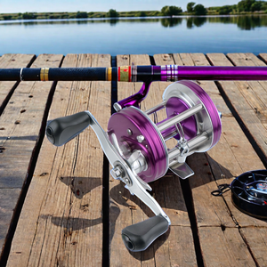 高品质 6000 系列 5.3:1 CNC 大型拖钓船钓鱼卷轴，带 8 公斤阻力，用于抛饵 - Product Image 2