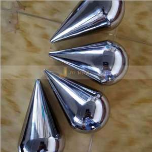 Escultura Grande de Acero Inoxidable Impermeable Estilo Art Deco para Uso en Exteriores, Servicio de Diseño Personalizado, Duradera, Multifuncional, Montaje en Suelo - Product Image 3