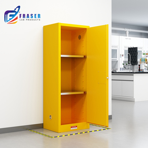 Armoire ignifuge de laboratoire industrielle 12, <span class=keywords><strong>22</strong></span>, 30 gallons, conception anti-explosion pour le stockage de produits chimiques corrosifs et inflammables - Product Image 1