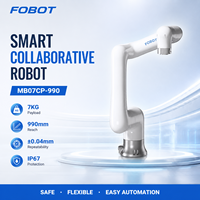 Robot collaboratif FOBOT à 6 axes, charge utile de 7 kg, bras de cobot, moteur 220V 4.5KVA pour l'assemblage, la préhension et la manutention de machines