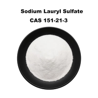Sulfate de lauryl sodique/Sulfate de dodecyl sodique (SLS/SDS/K12) en poudre, CAS n° 151-21-3, pour surfactant cosmétique et shampoing