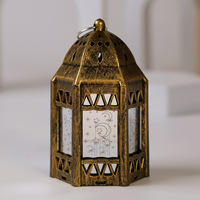 Nouveau Eid Mubarak Lampe Islamique Musulman Partie Décor Fournitures Atmosphère Lumière Table Ornements Ramadan Décoration Led Lanterne Lumière