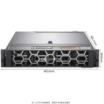 Prosesor DE-LL R7525 server kinerja tinggi Xeon generasi AMD EPYC 2U rak DE-LL server R7525