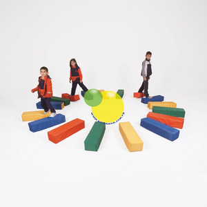 Foam Cylinder <b>Block</b> Set Soft Play Educational Toy for School & Shopping Mall Indoor Use - Product Image 1