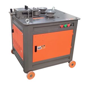 Nouvelle machine à cintrer automatique <span class=keywords><strong>BDJD</strong></span> GWH-10 pour barres et anneaux en acier au carbone, moteur 4KW, diamètre 40mm, rayon de courbure 100mm - Product Image 6