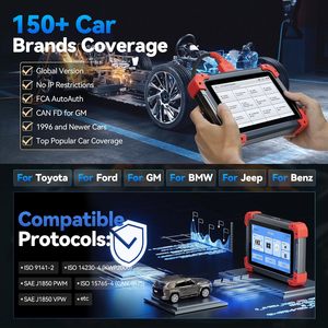 Xtool D7 tất cả các hệ thống xe công cụ chẩn đoán hai chiều Scanner ECU mã hóa <span class=keywords><strong>Key</strong></span> lập trình 36 + Dịch vụ canfd chức năng PK d7s - Product Image 5