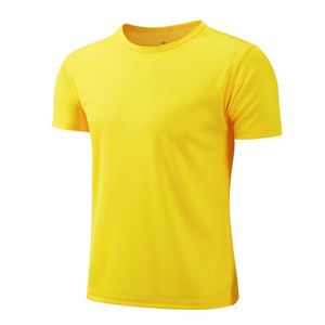 เสื้อยืดโพลีเอสเตอร์สีขาวเปล่าสำหรับกิจกรรม  ปรับแต่งโลโก้ได้อย่างรวดเร็ว เหมาะสำหรับโปรโมชั่น  แบบ unisex - Product Image 2