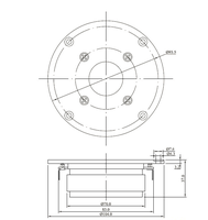 Enceinte tweed, 4 pouces, Membrane de dôme en soie, haut-parleur 20W 8 ohm, bibliothèque Design, bricolage, maison, cinéma pour Audiophiles