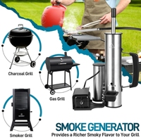 PIOEN Advanced Portable sans fil électrique fumeur dernière mise à niveau générateur de fumeur froid boîte à fumer chaud/froid gaz meubles d'extérieur