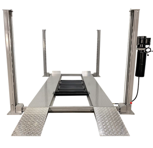 Pont élévateur <span class=keywords><strong>auto</strong></span> à quatre poteaux certifié CE, meilleur prix, en stock, livraison rapide, pont élévateur de stationnement 4 poteaux certifié CE - Product Image 1