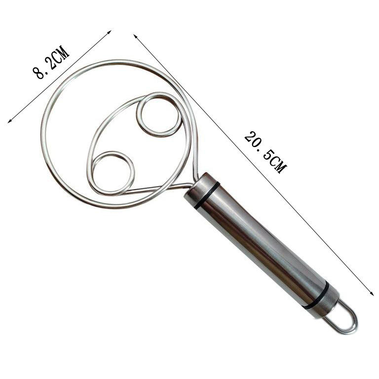 ปัดสแตนเลสสั้น (วงกลมคู่)