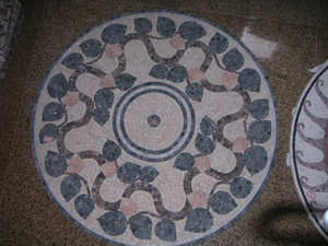 El yapımı Modern tasarım traverten mermer mozaik lüks iç duvar grafik tasarım için sanatsal fresk madalyon 4mm kalınlığı - Product Image 6