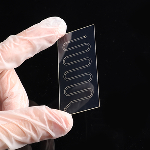 Tùy chỉnh CNC gia công đơn dòng chảy đôi kênh microfluidic chip quang hóa lò phản ứng chế biến - Product Image 6