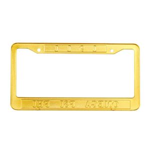 Manufacturer Custom Wholesale Blank Design Logo Stainless Steel Universal Fit Fashion Style Car <b>License</b> Plate <b>Frames</b> - Product Image 2