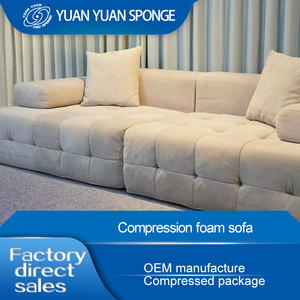 ชุดโซฟาแบบบีบอัดสุญญากาศโฟมโฟมอัดที่มีความหนาแน่นสูงเฟอร์นิเจอร์ในห้องนั่งเล่น - Product Image 2