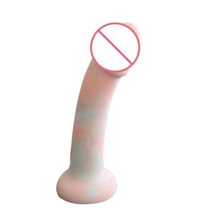 Dildos de Estimulación del Punto G y Juguetes Sexuales Anales, Dildo Rosa Realista para Principiantes - Product Image 4