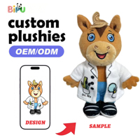 Fabricant de poupées en peluche personnalisées, créez votre propre mini mascotte en peluche avec rembourrage en coton PP, logo brodé, poupées en peluche douces