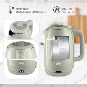 Winning Star Electric <b>Kettle</b> 1.8L Automatic Shut Off Household Hot <b>Water</b> Heater - Product Image 3