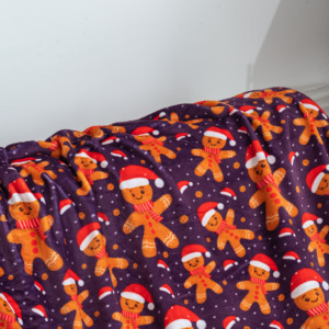 Tùy chỉnh in squished sang trọng dệt kim sợi dọc 95% <span class=keywords><strong>Polyester</strong></span> 5% spandex mềm mượt cảm giác dày kết cấu sang trọng chăn 310gsm - Product Image 2