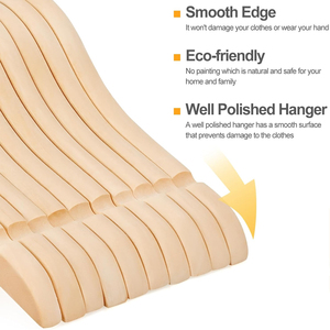 LINDON Appendiabiti Ecologici in Legno Massello <span class=keywords><strong>per</strong></span> <span class=keywords><strong>Bambini</strong></span> e Ragazzi - Product Image 5