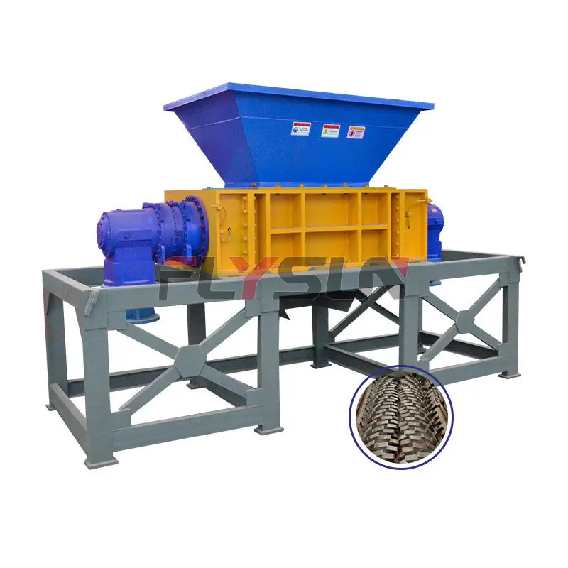 Trituratore della macchina del frantoio del residuo del metallo dei rifiuti organici della macchina di trattamento della trinciatrice dei rifiuti ad alta efficacia