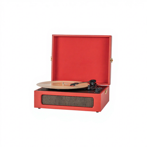 Nouvelle valise tourne-disque <span class=keywords><strong>vinyle</strong></span> <span class=keywords><strong>Bluetooth</strong></span> avec haut-parleurs <span class=keywords><strong>USB</strong></span> SD LP - Product Image 1