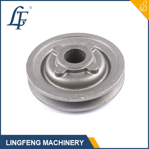 하이 퀄리티 사용자 정의 회색 철 벨트 풀리 주조 모래 주조 주철 주조 CNC Machining-GG25 GJL25 FC25 산업용 사용 - Product Image 3