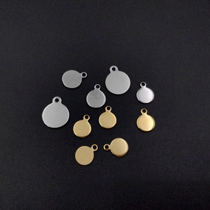 จี้รูปทรงสี่เหลี่ยมมนราคาถูก ป้ายโลโก้โลหะสแตนเลสสั่งทำได้ - Product Image 1