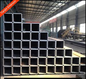 80*80 Q235 Q355 tubo de acero hueco cuadrado 6x6 tubo de acero cuadrado y rectangular galvanizado para líneas de producción automatizadas - Product Image 5