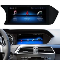 Lecteur multimédia stéréo de voiture Android de 8.8 pouces pour Mercedes Benz classe C W204 2011-2013 Carplay Auto écran tactile Navigation GPS